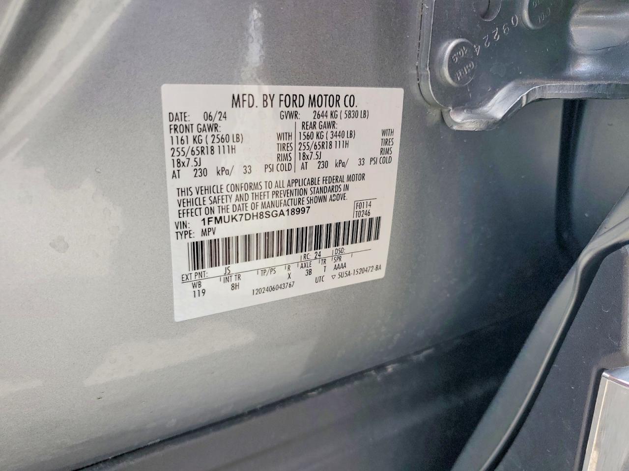 FORD EXPLORER 2025 — 15