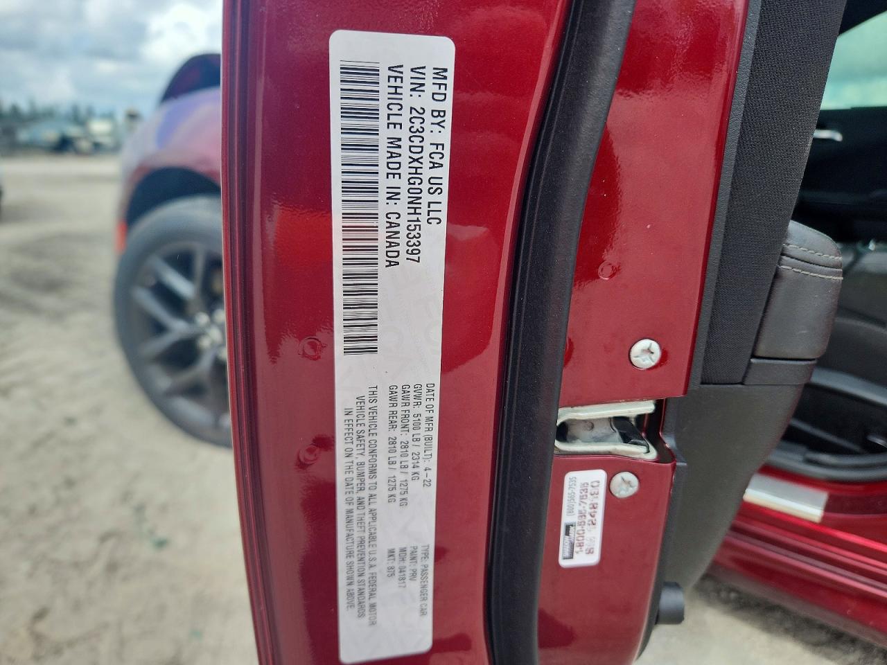 DODGE CHARGER 2022 — 13