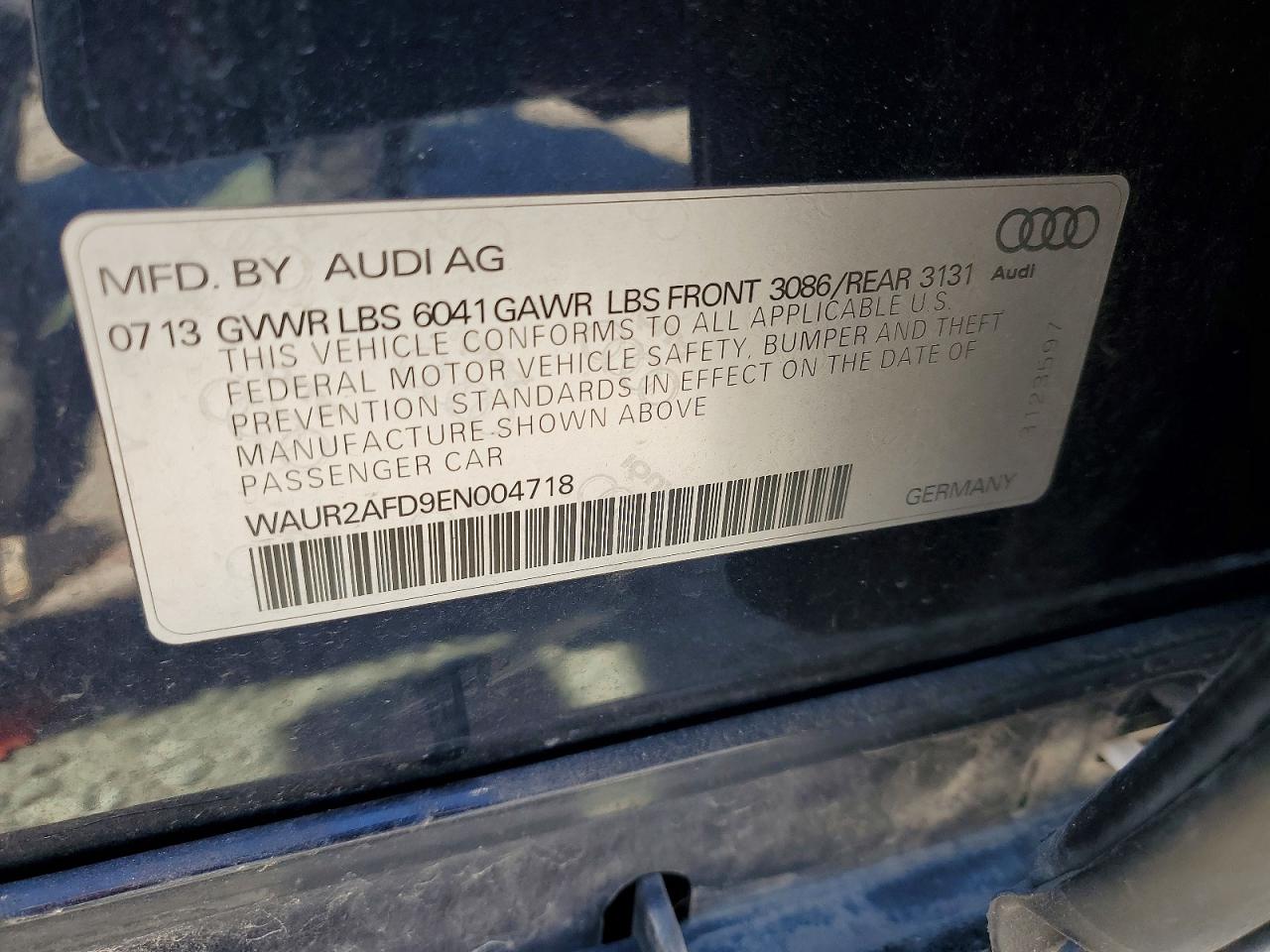 AUDI A8 2014 — 13