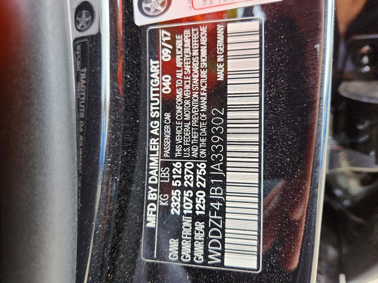 MERCEDES-BENZ E 2018 — 13