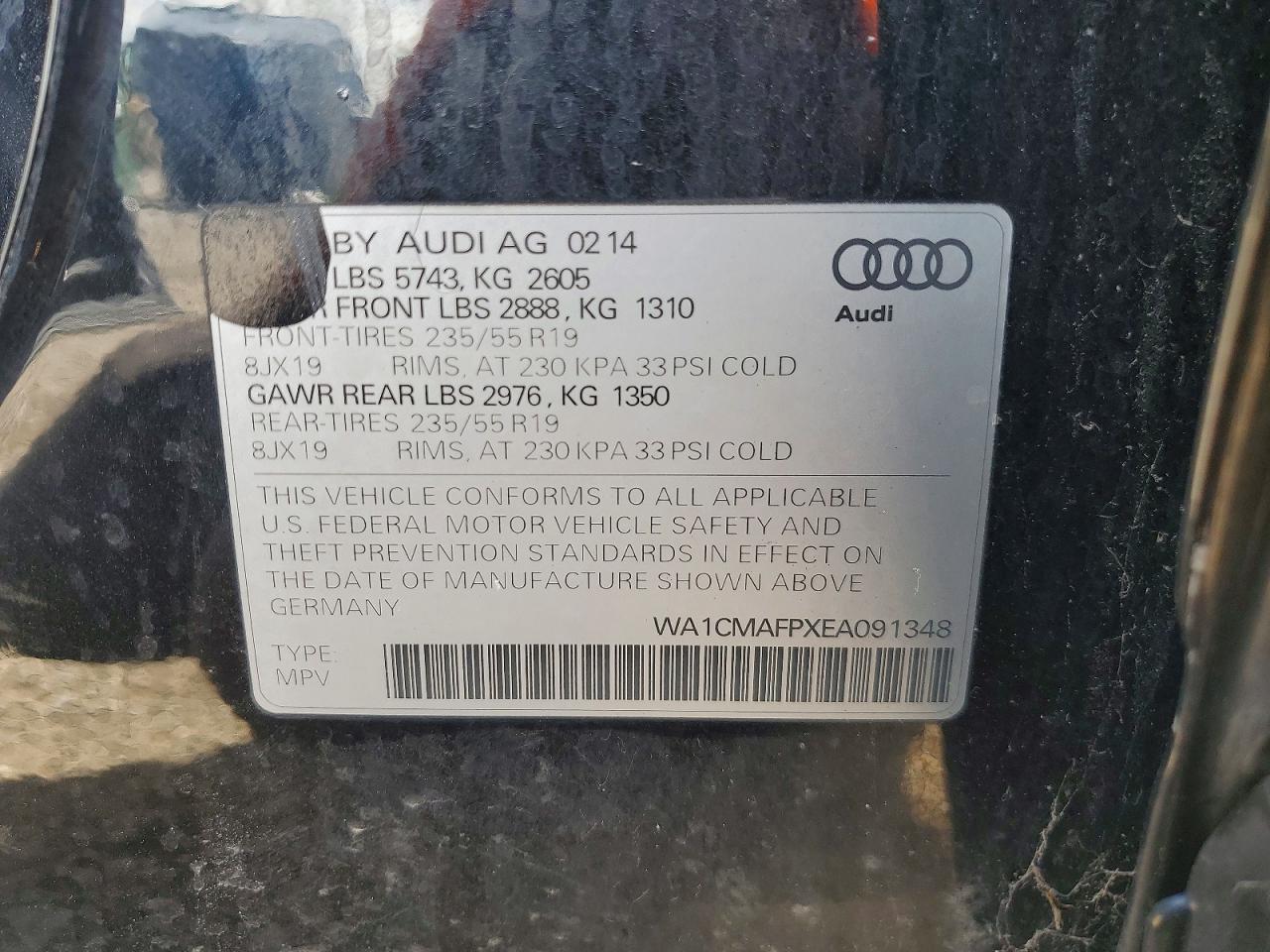 AUDI Q5 2014 — 13