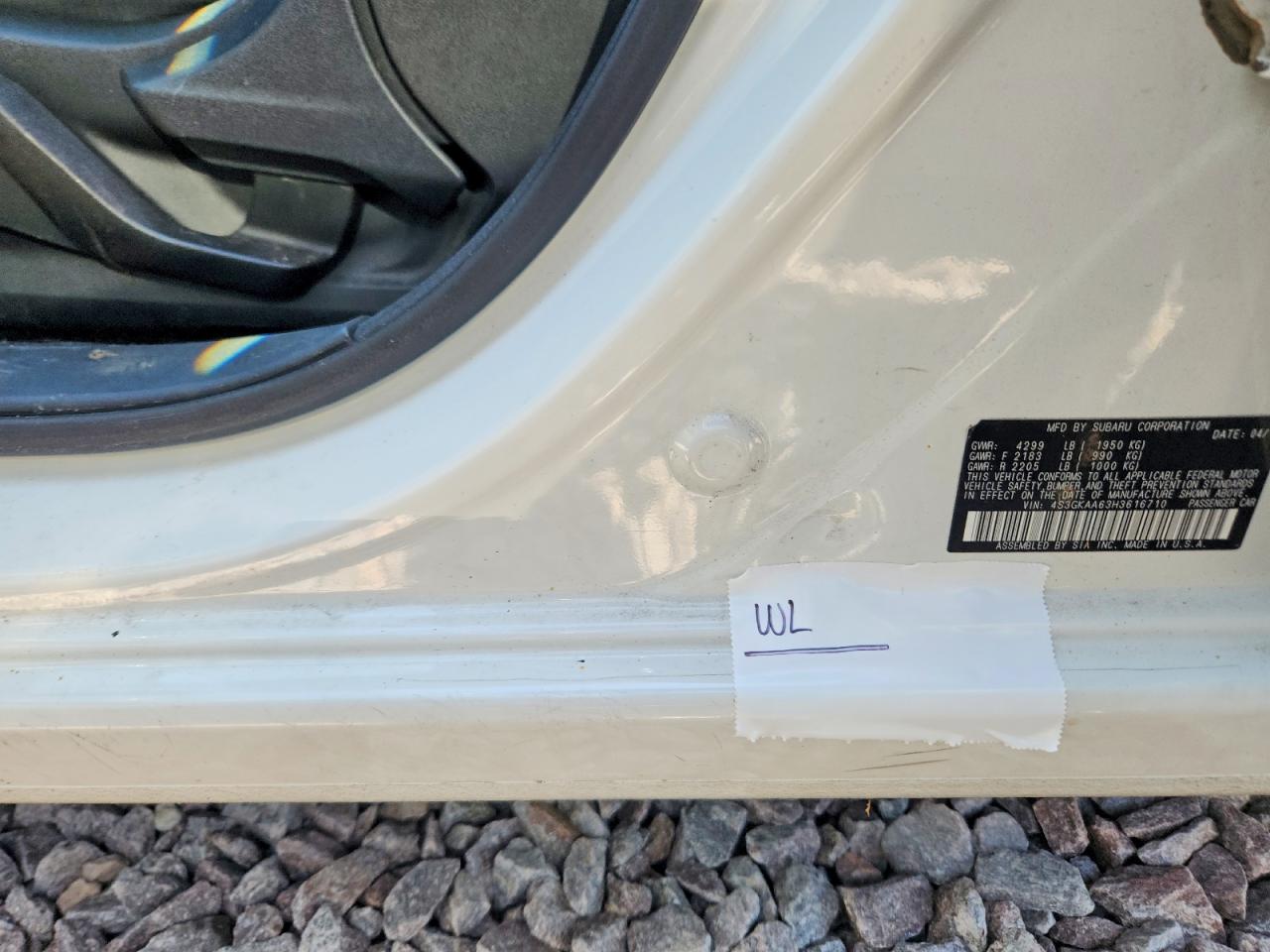 SUBARU IMPREZA 2017 — 13