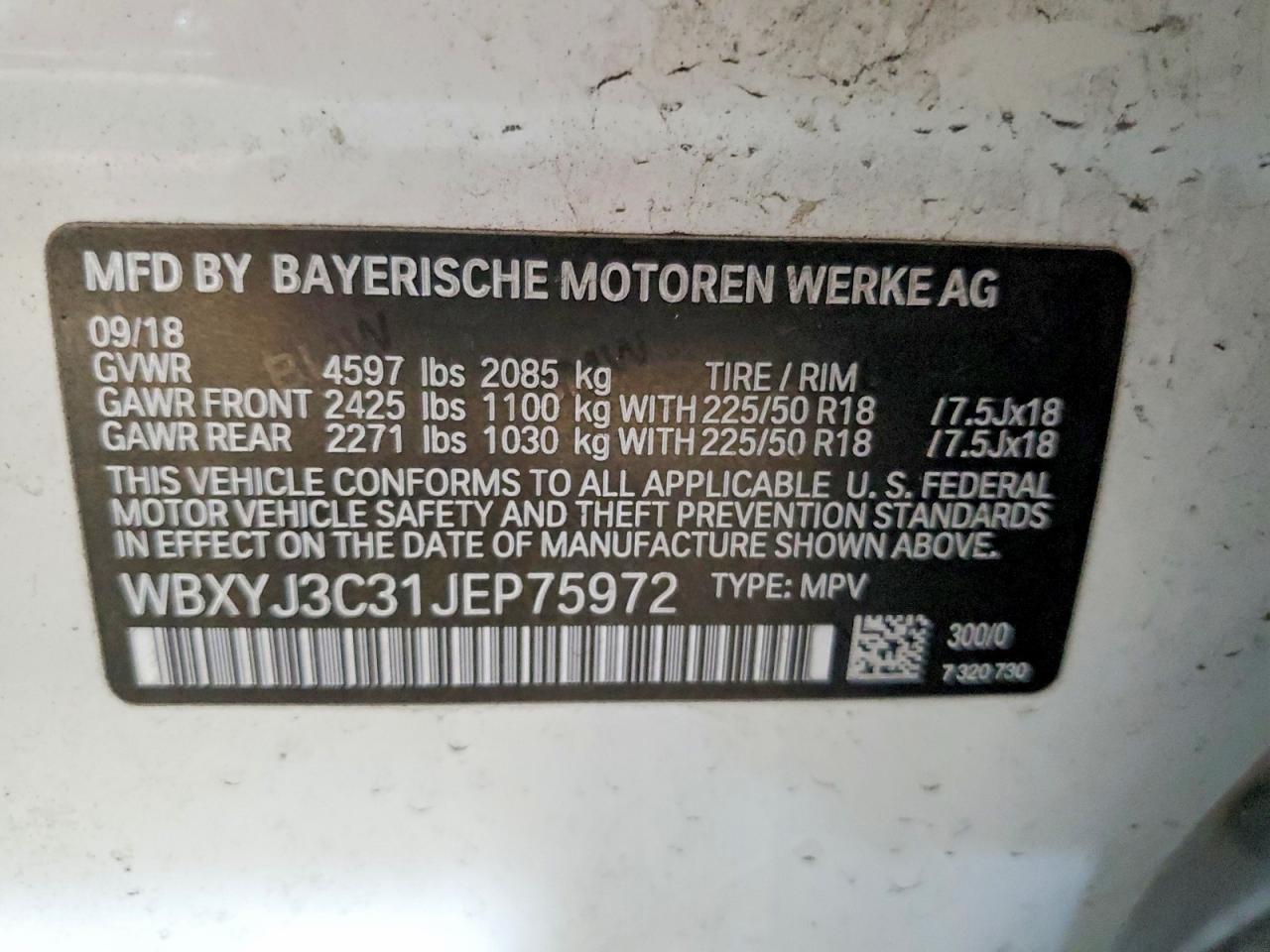 BMW X2 2018 — 13