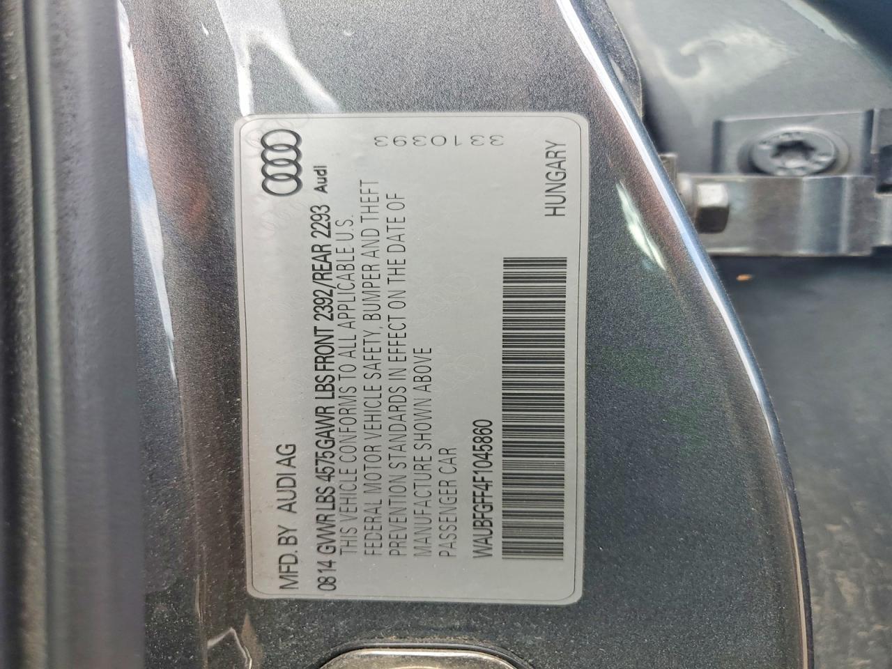 AUDI A3 2015 — 13