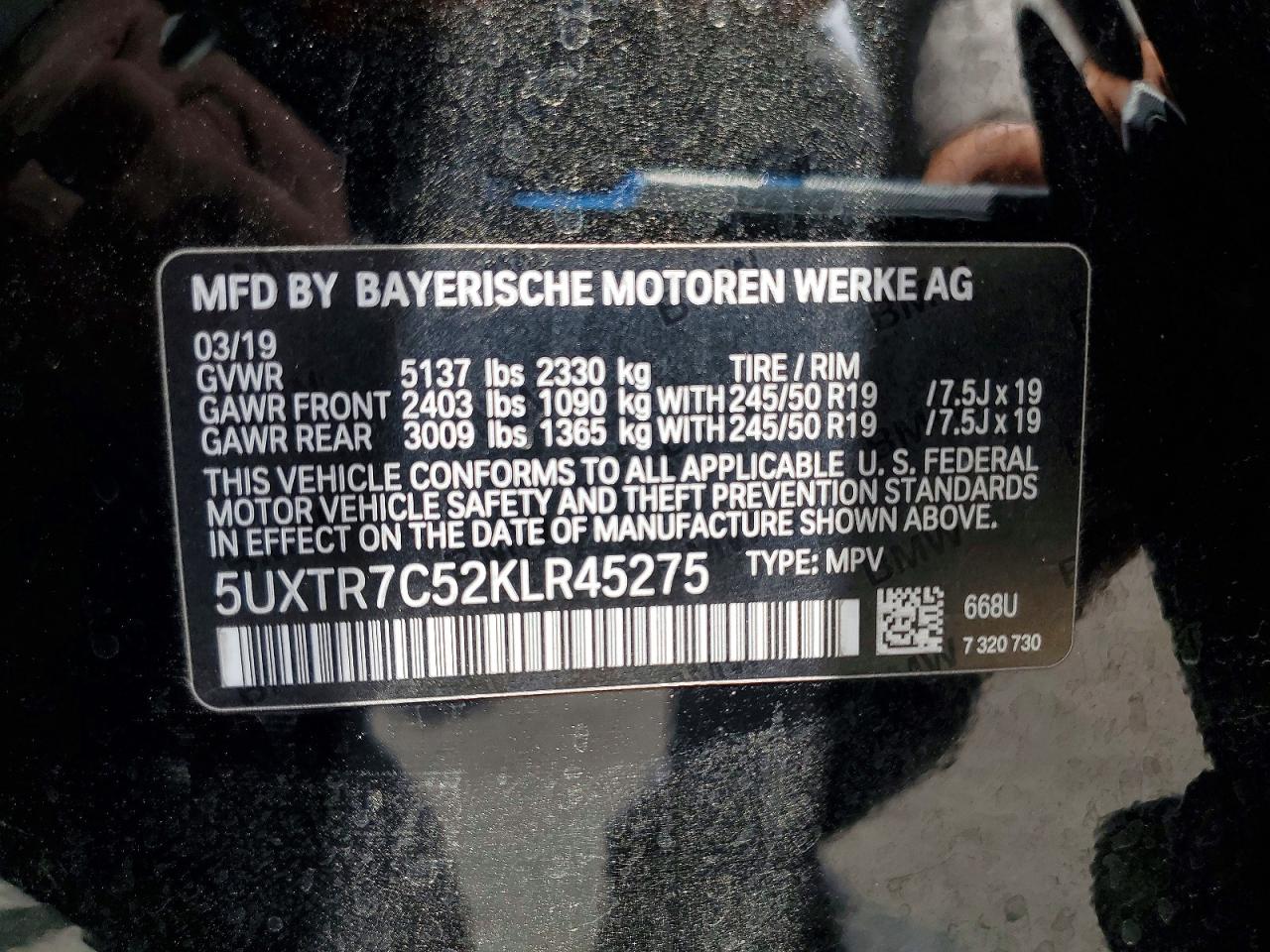 BMW X3 2019 — 14