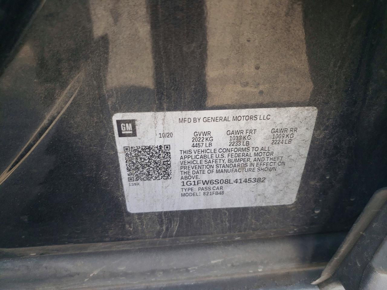 CHEVROLET BOLT EV 2020 — 14