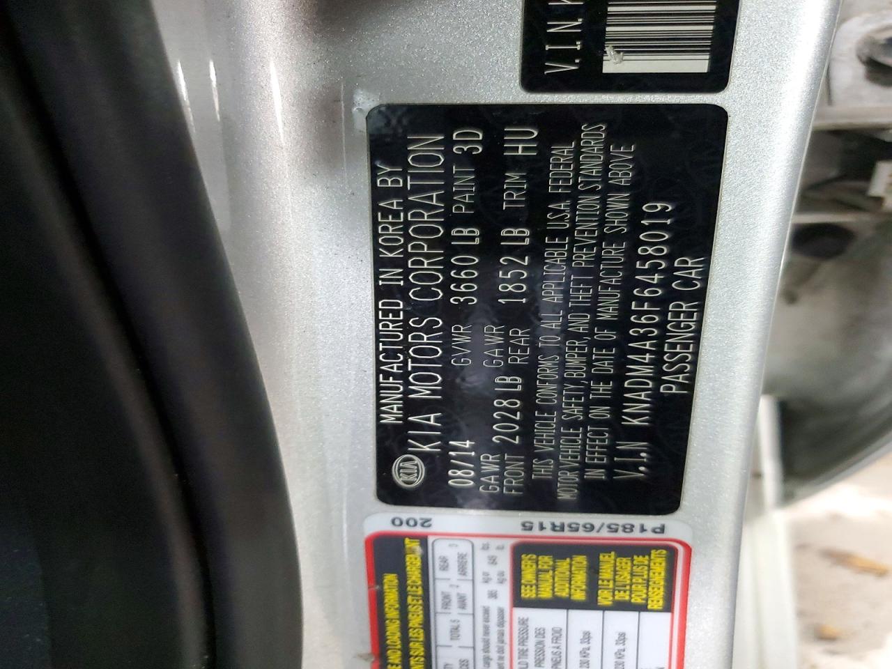 KIA RIO 2015 — 13