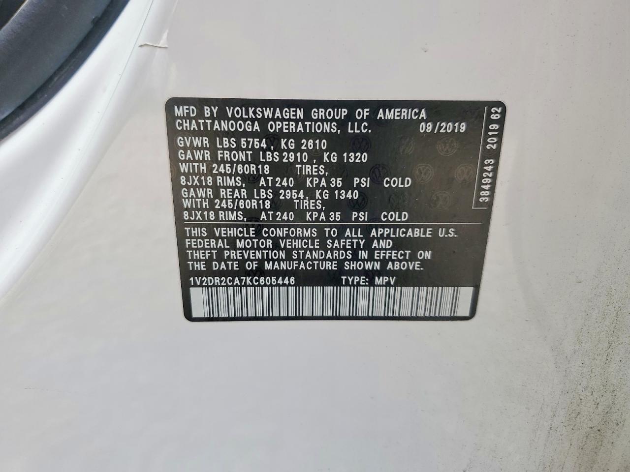 VOLKSWAGEN ATLAS 2022 — 14