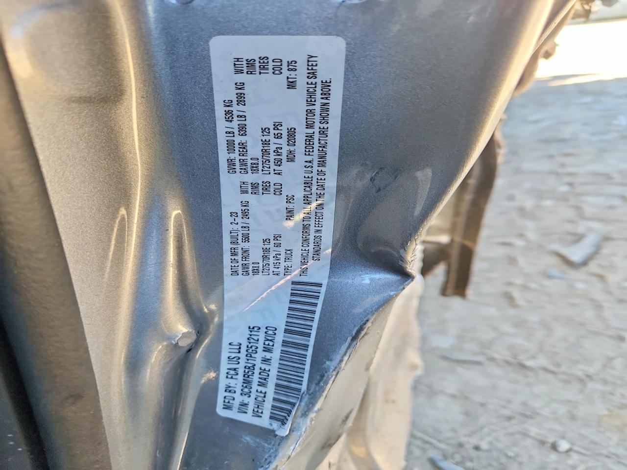 RAM 2500 2023 — 13