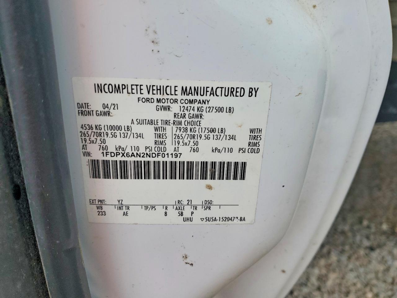 FORD F650 2022 — 14