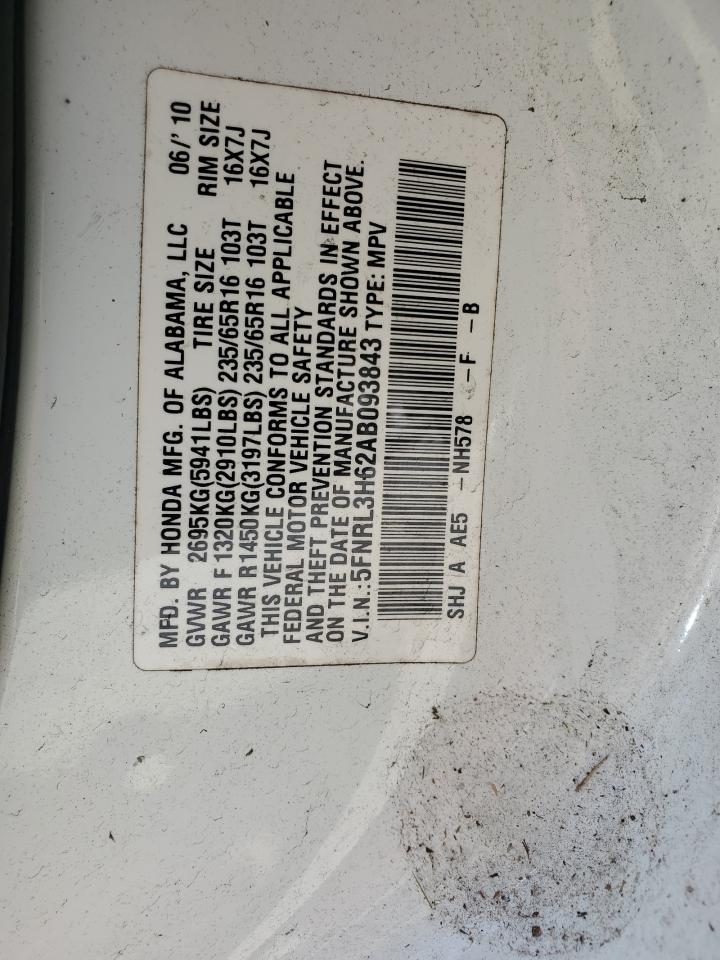 HONDA ODYSSEY 2010 — 15