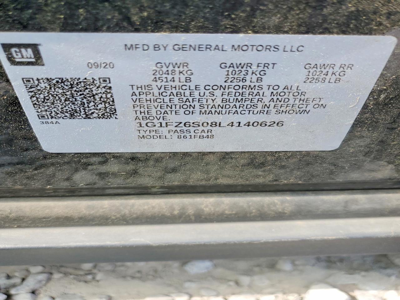 CHEVROLET BOLT EV 2020 — 13