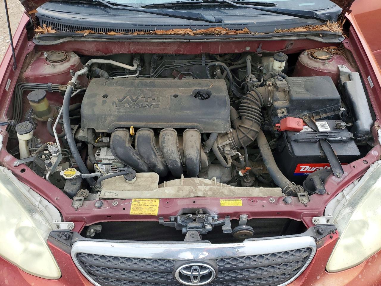 TOYOTA COROLLA 2007 — 12