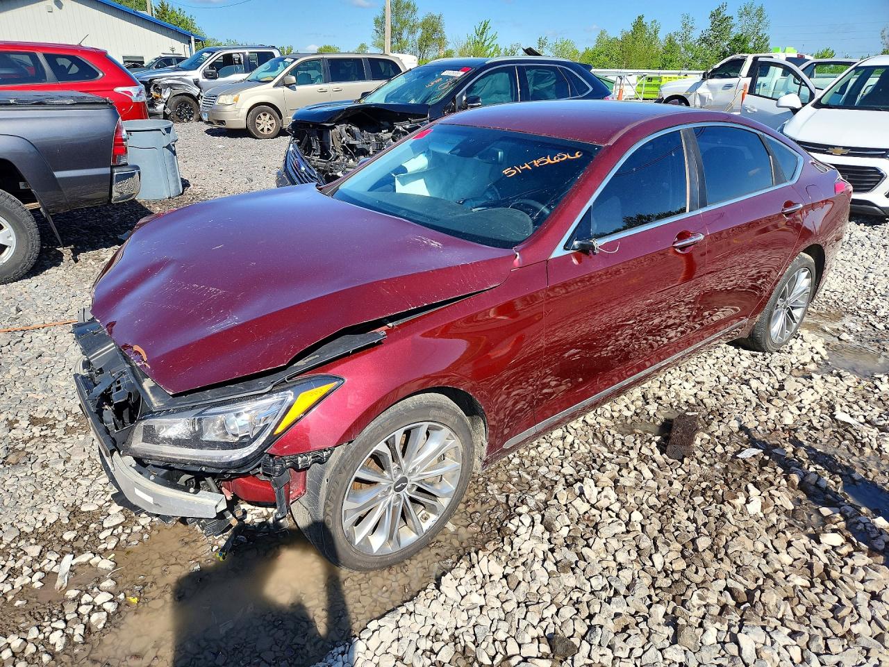 GENESIS G80 2017 — 2
