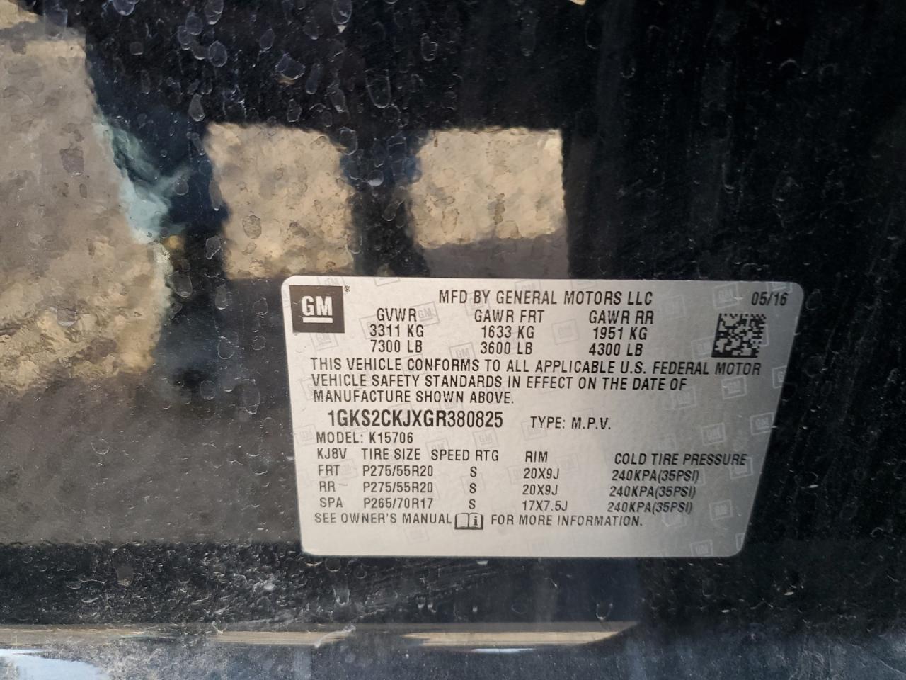 GMC YUKON 2016 — 14