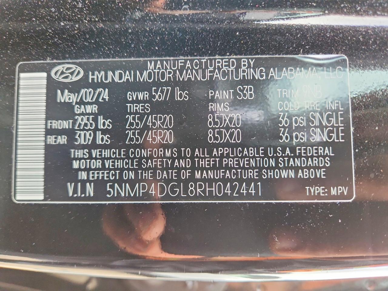 HYUNDAI SANTA FE 2024 — 14