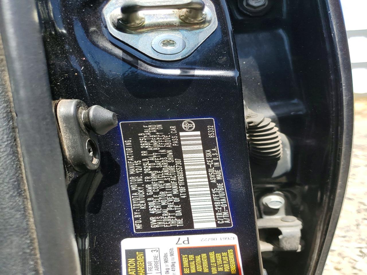 TOYOTA CAMRY 2016 — 14