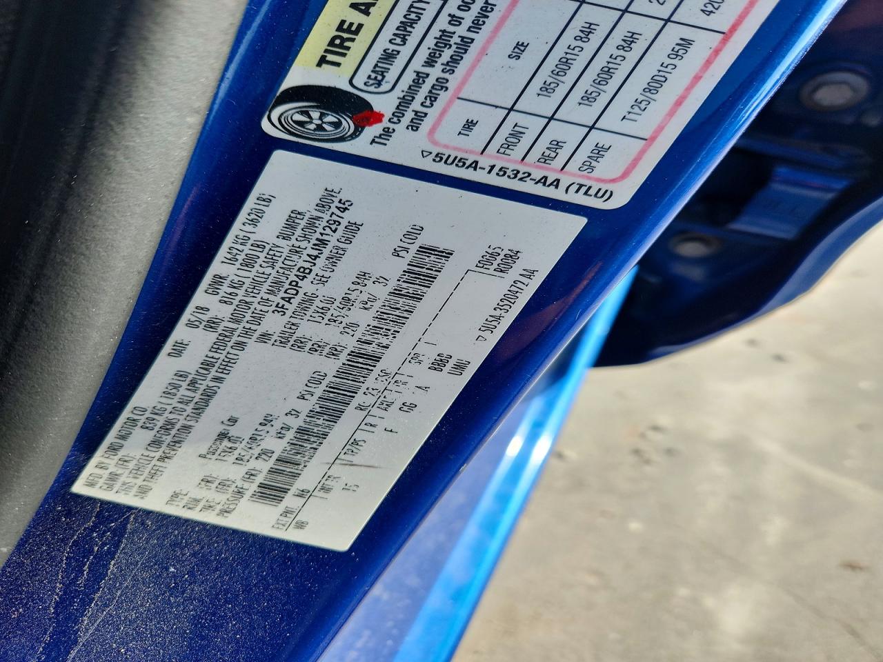 FORD FIESTA 2018 — 13