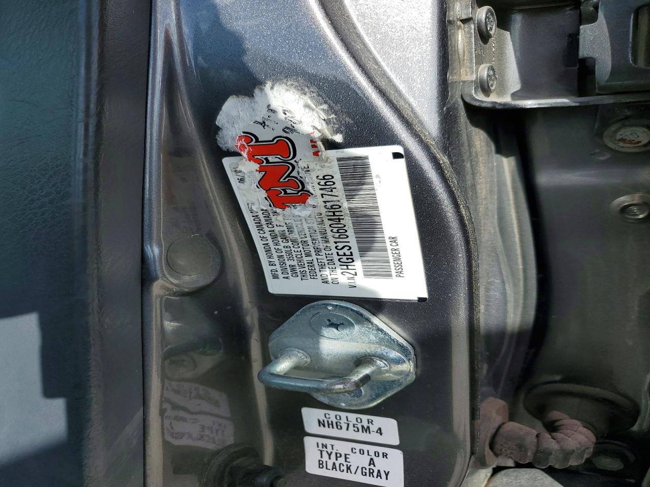 HONDA CIVIC 2003 — 13
