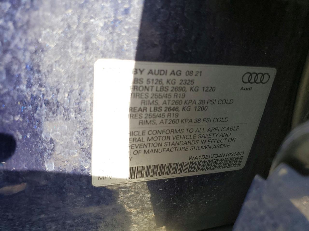 AUDI Q3 2022 — 14