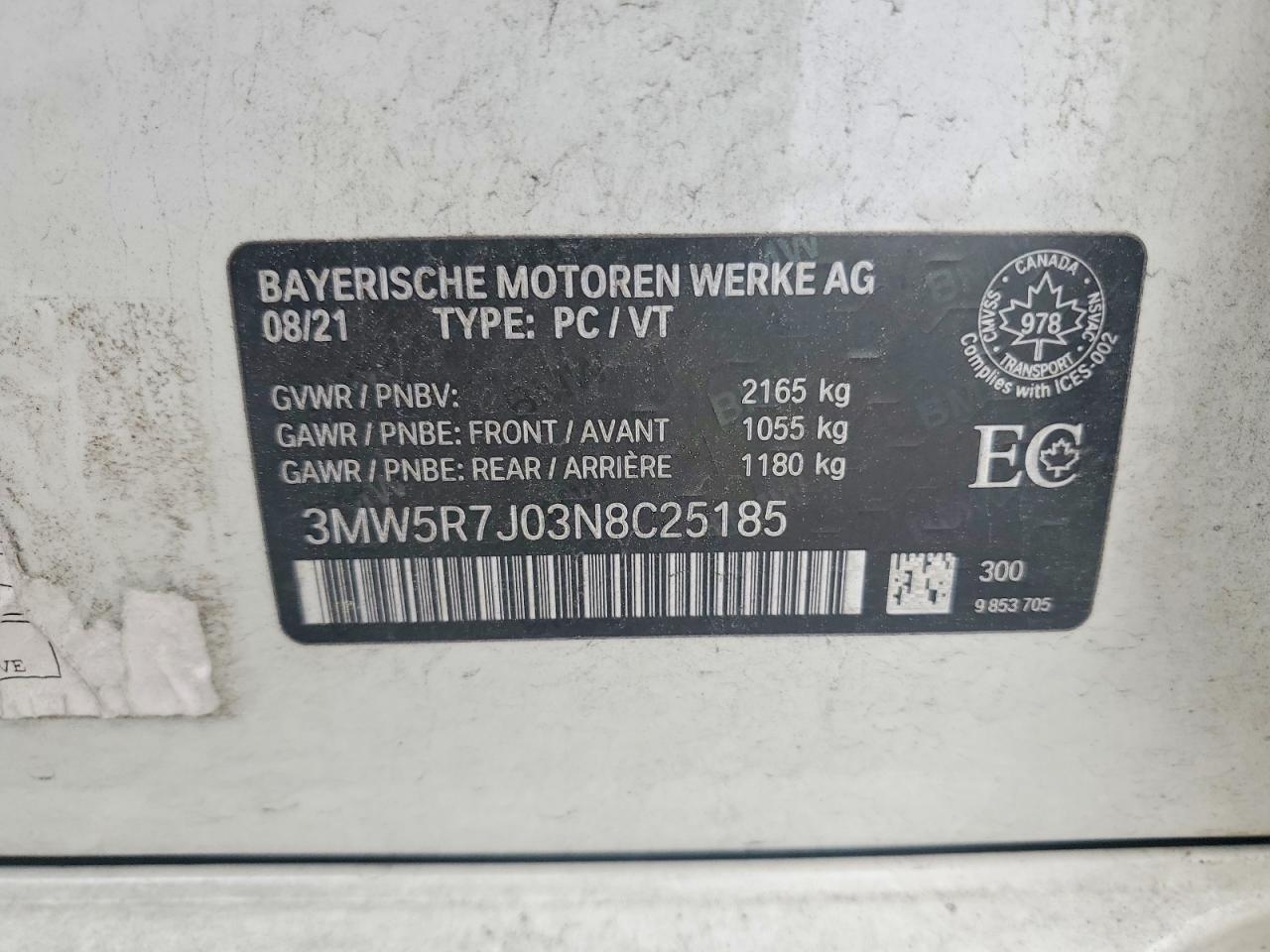 BMW 330XI 2022 — 13