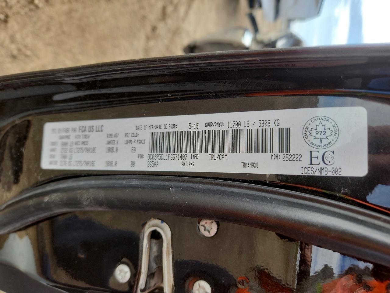 RAM 3500 2015 — 13