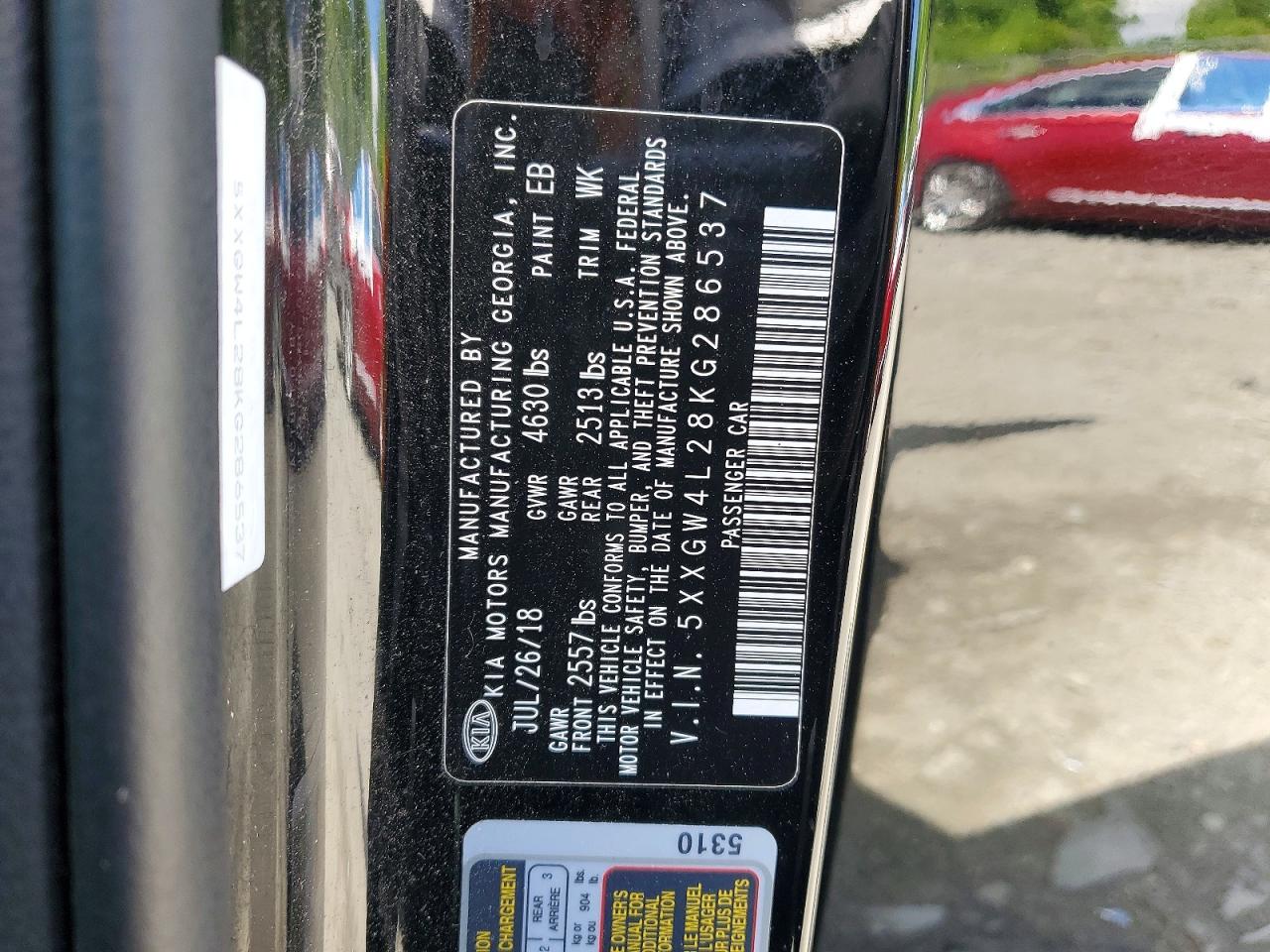 KIA OPTIMA 2019 — 13