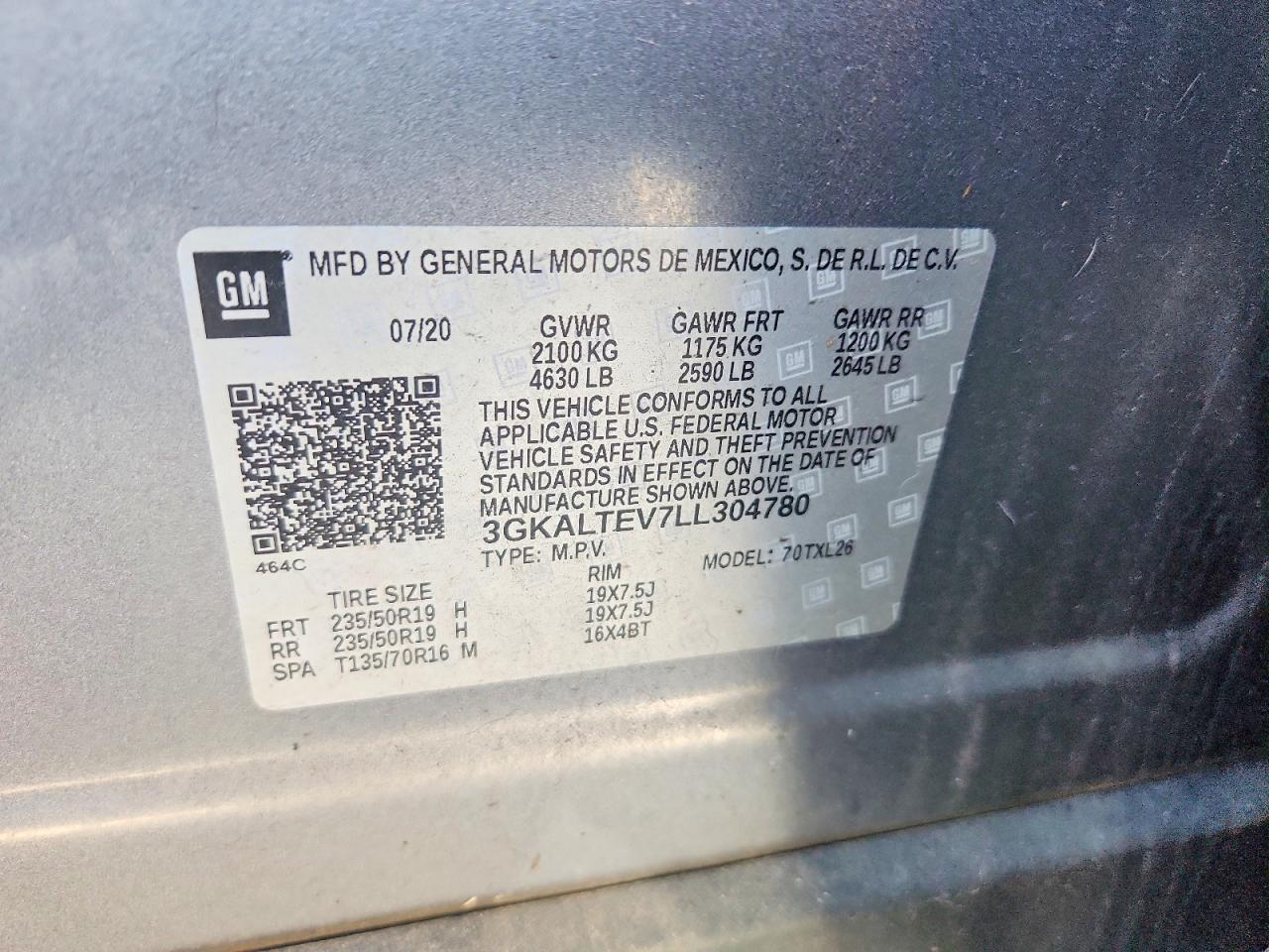 GMC TERRAIN 2020 — 14