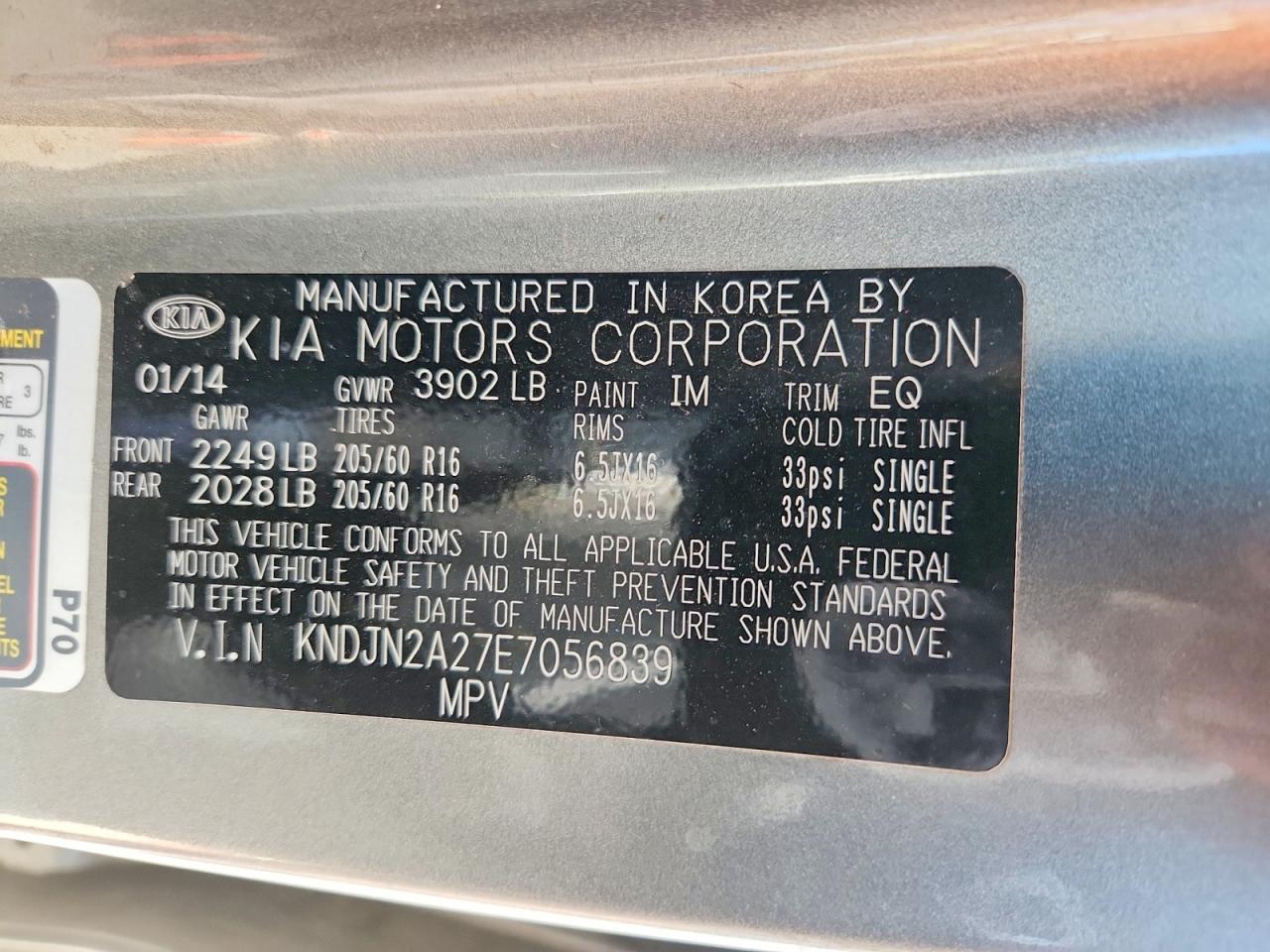KIA SOUL 2014 — 13