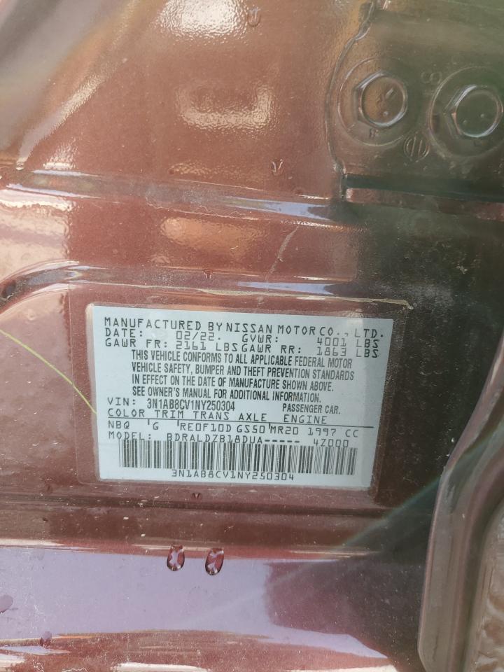 NISSAN SENTRA 2022 — 14