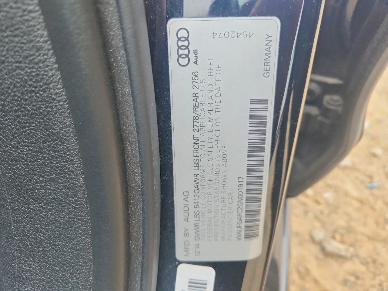 AUDI A6 2016 — 13