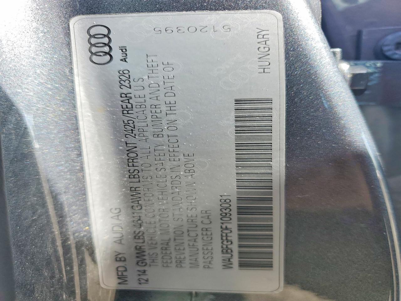 AUDI S3 2015 — 13
