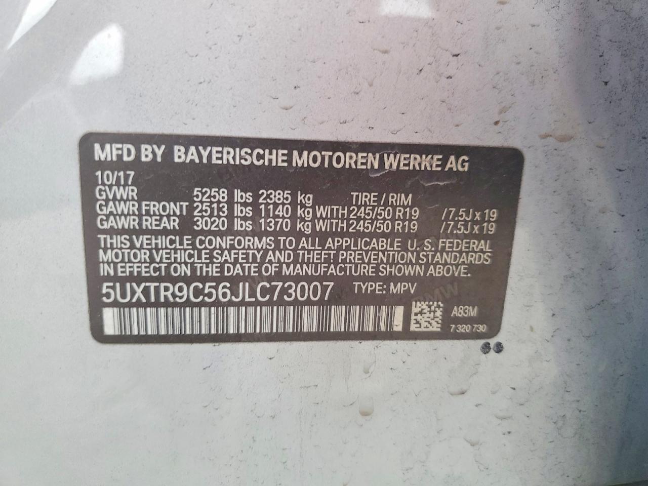 BMW X3 2018 — 14