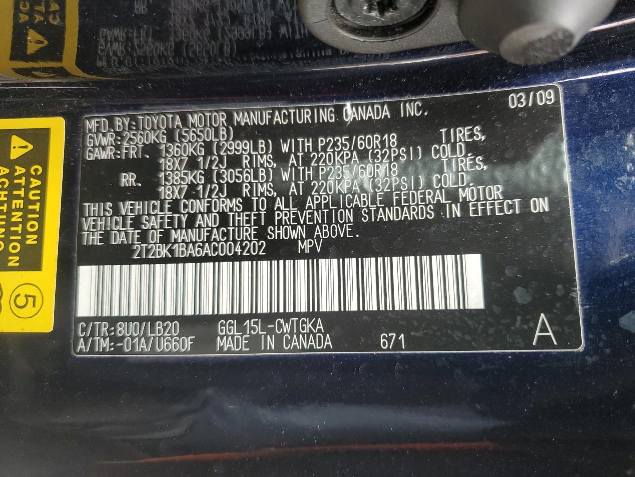 LEXUS RX 2010 — 14