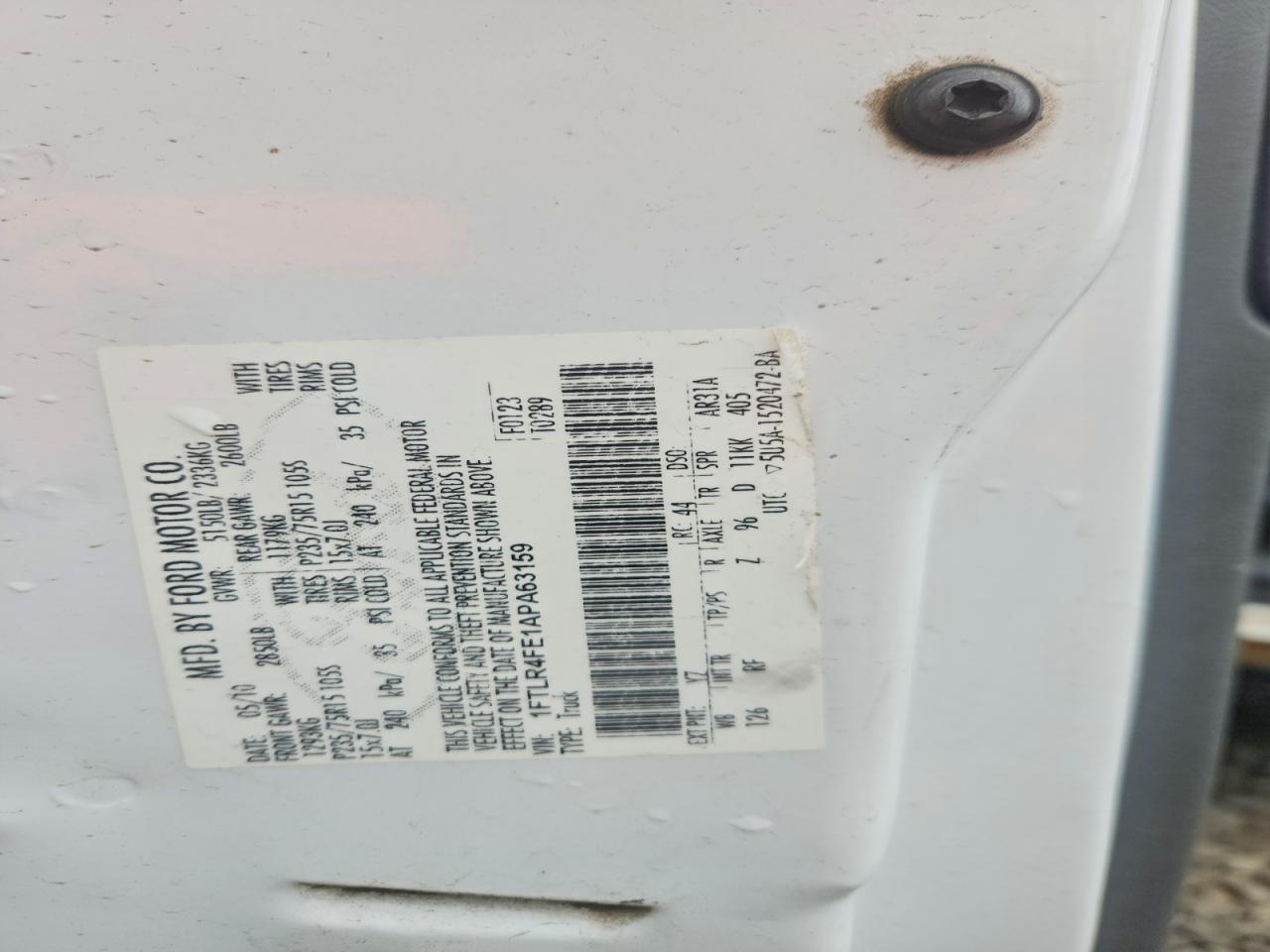 FORD RANGER 2010 — 13