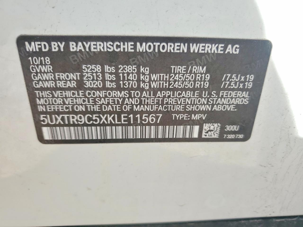 BMW X3 2019 — 14