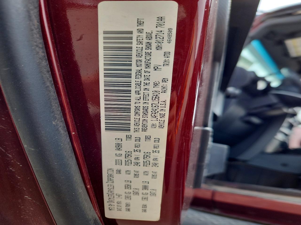 JEEP WRANGLER 2007 — 14
