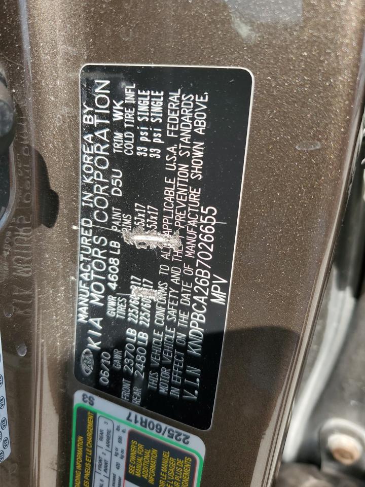 KIA SPORTAGE 2011 — 14