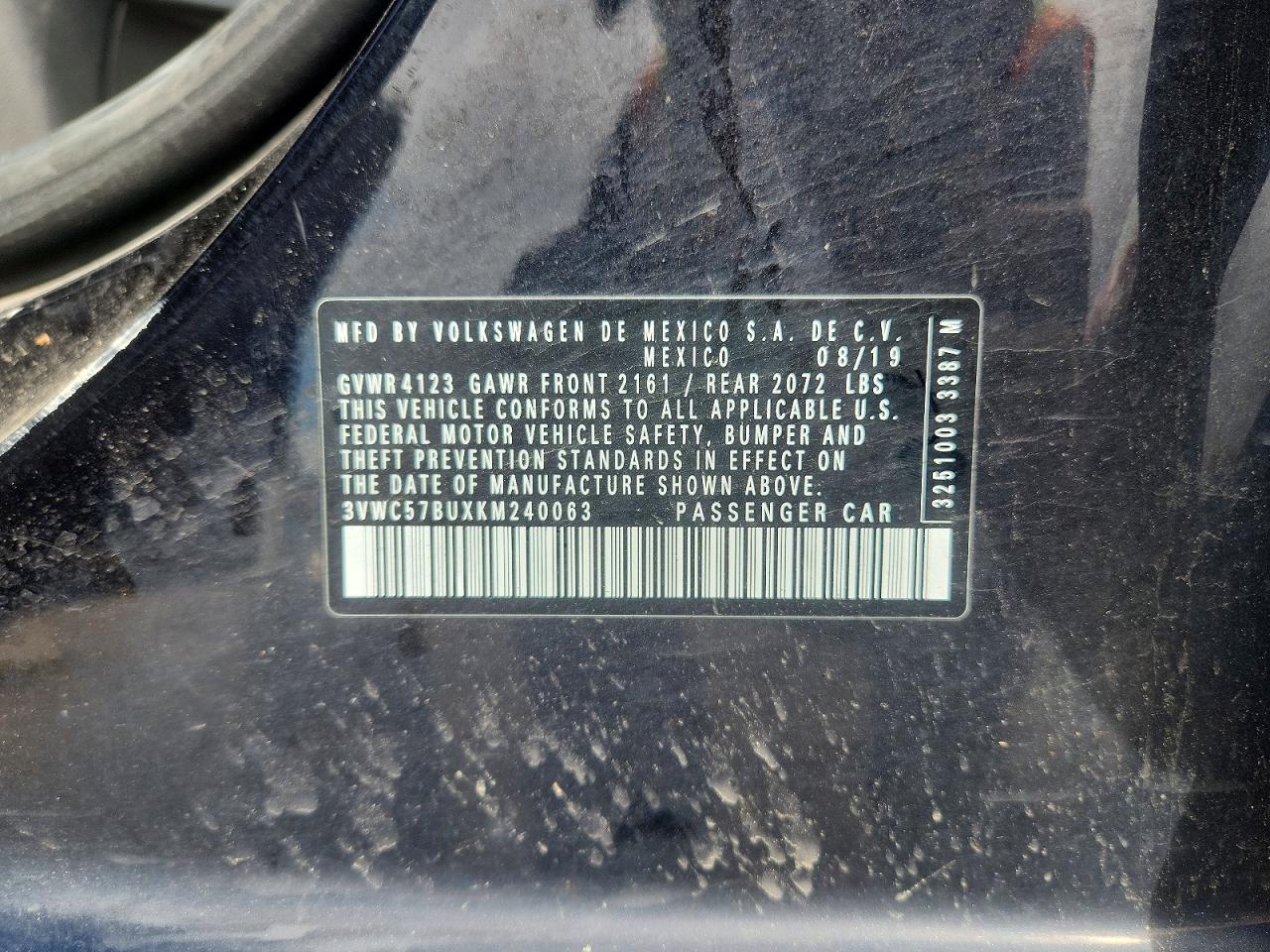VOLKSWAGEN JETTA 2019 — 14