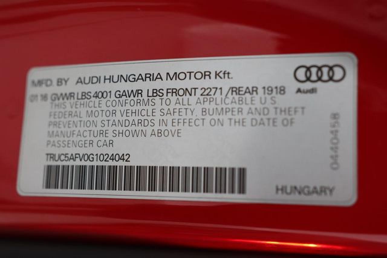 AUDI TT 2016 — 40