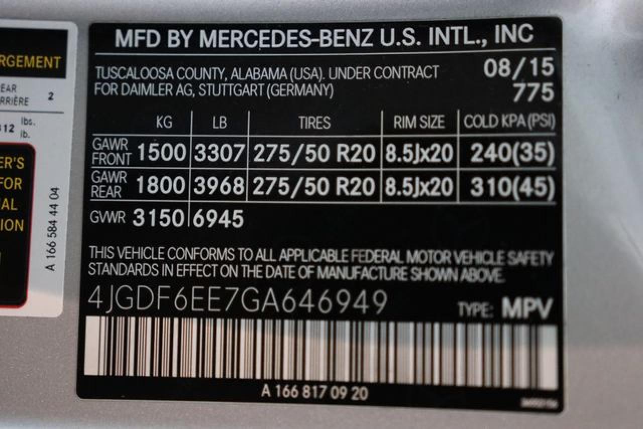 MERCEDES-BENZ GL 2016 — 23