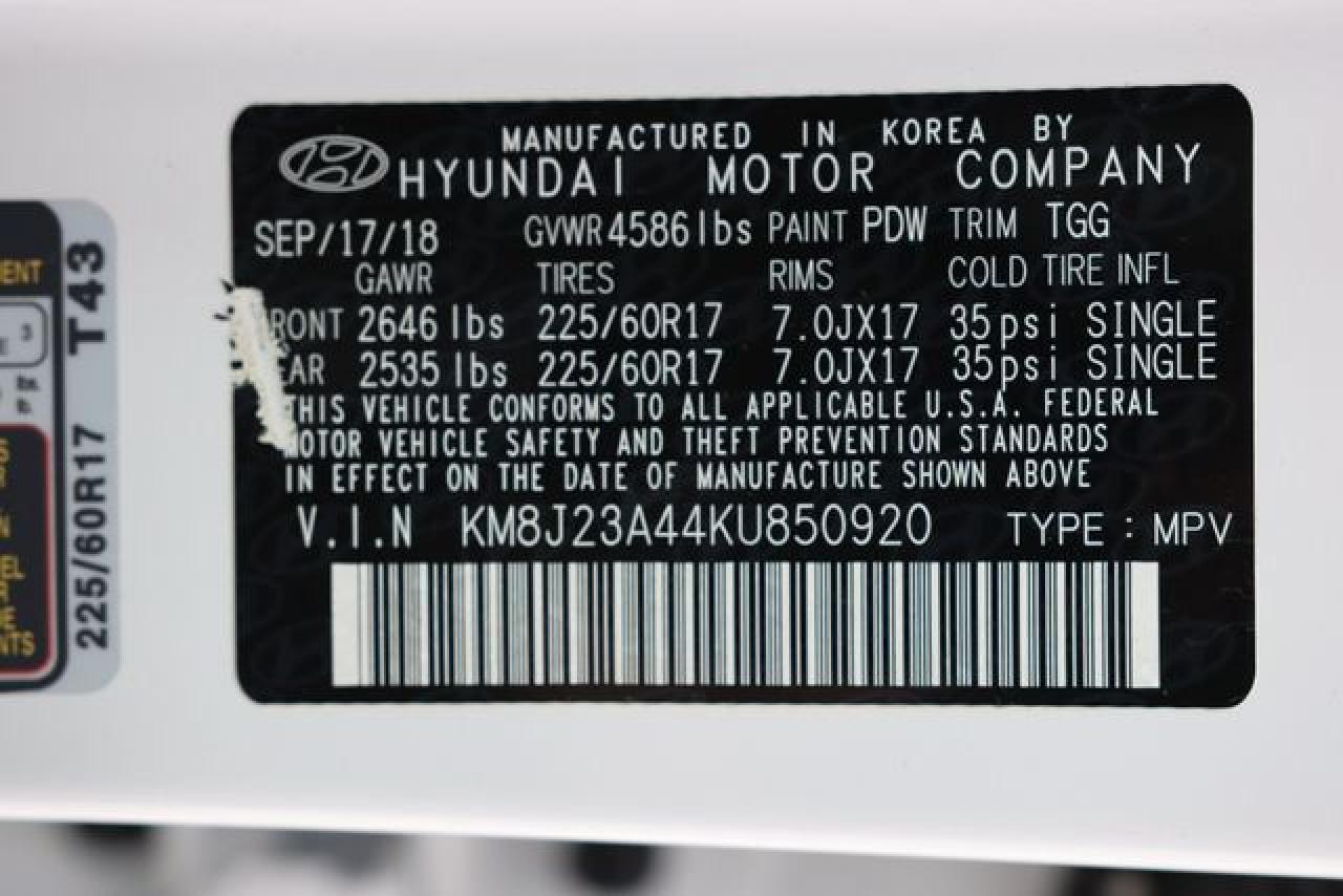 HYUNDAI TUCSON 2019 — 47