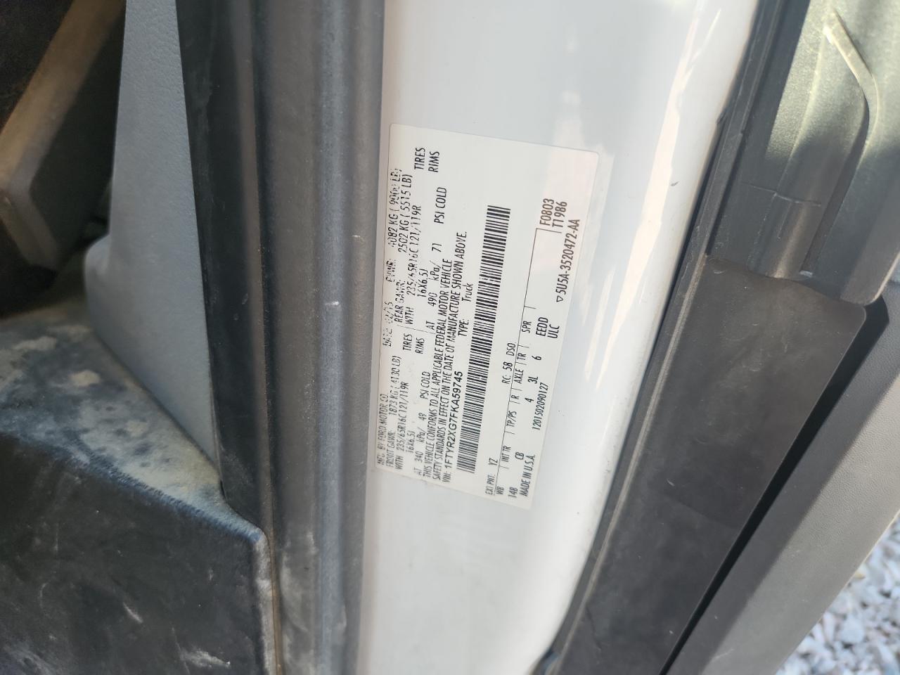 FORD TRANSIT 2015 — 14