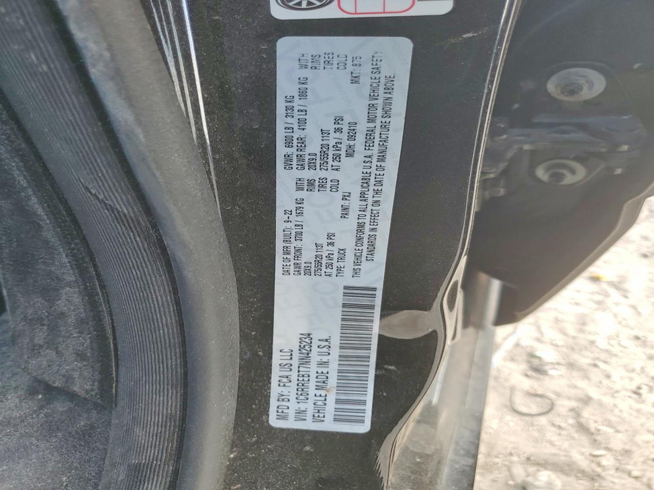 RAM 1500 2022 — 13