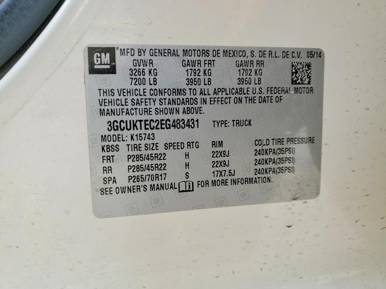 CHEVROLET 1500 2014 — 13