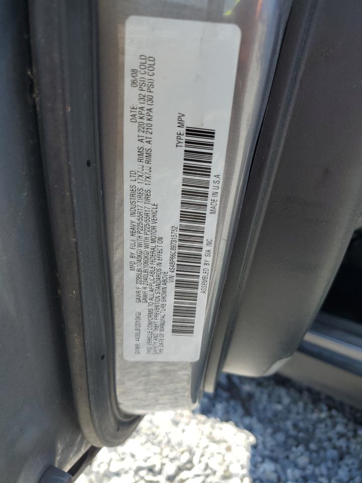 SUBARU OUTBACK 2009 — 14