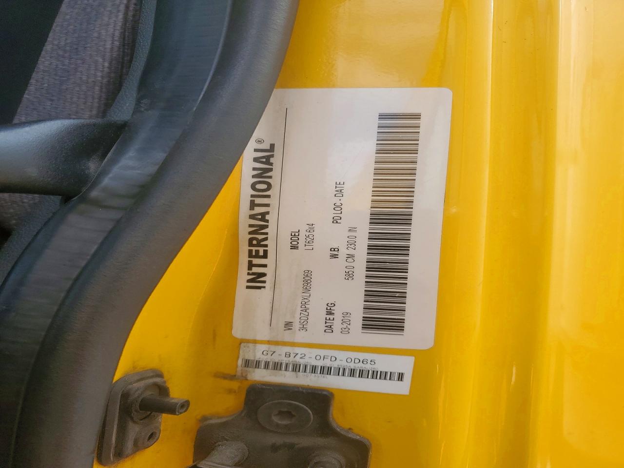 INTERNATIONAL LT625 2020 — 11