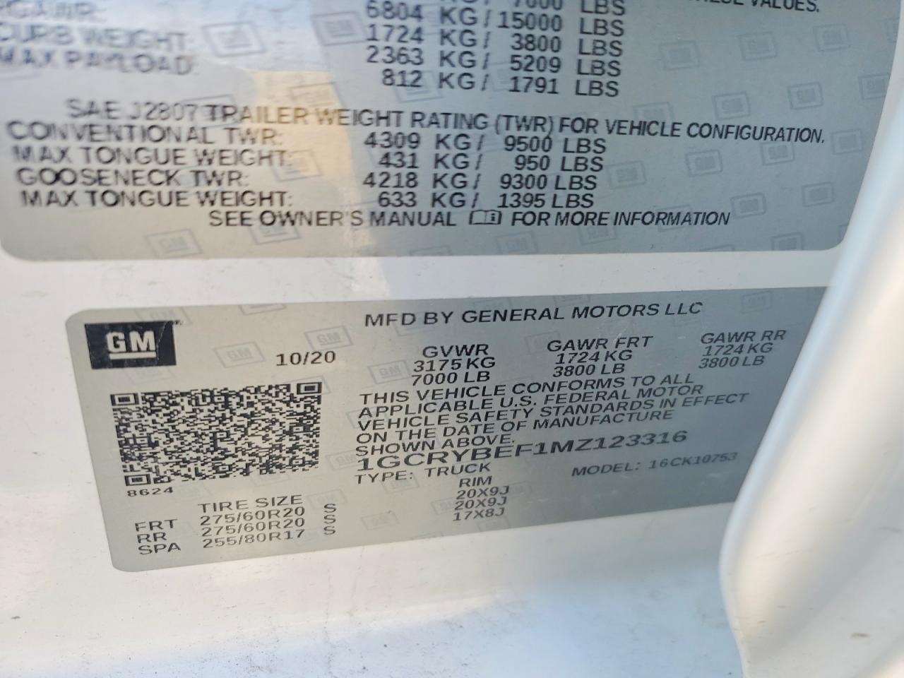 CHEVROLET 1500 SILVE 2021 — 13
