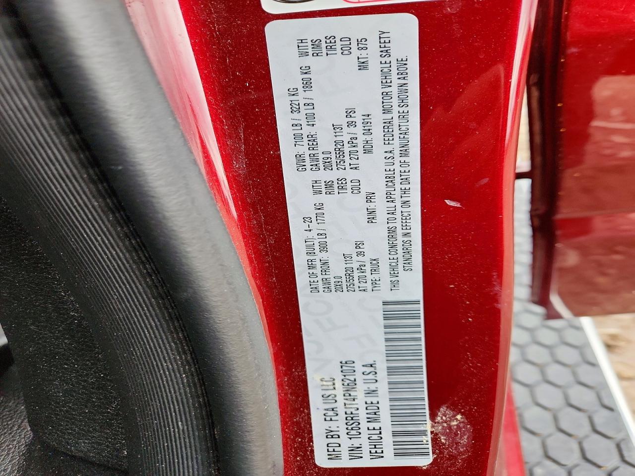 RAM 1500 2023 — 13