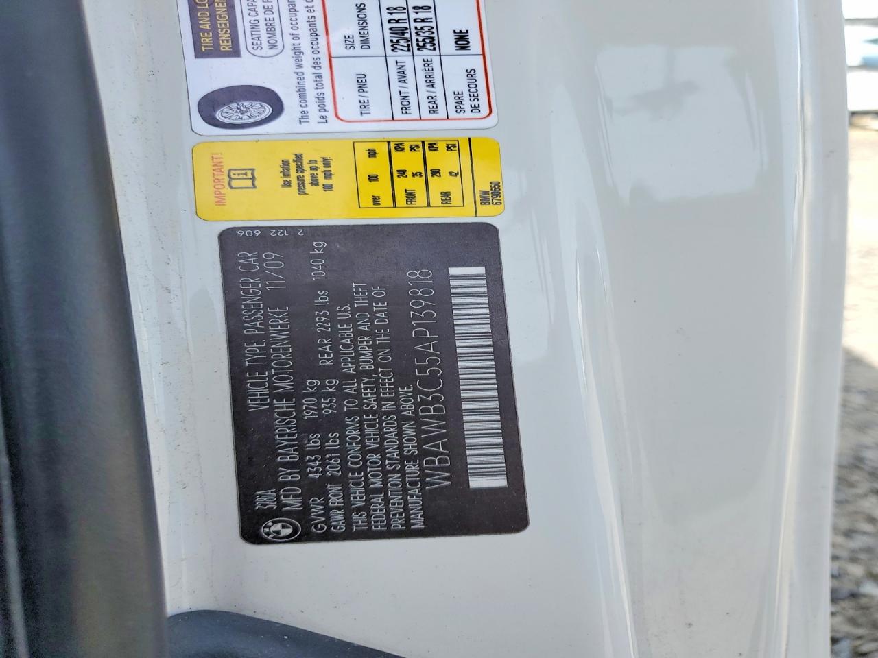 BMW 328 2010 — 13